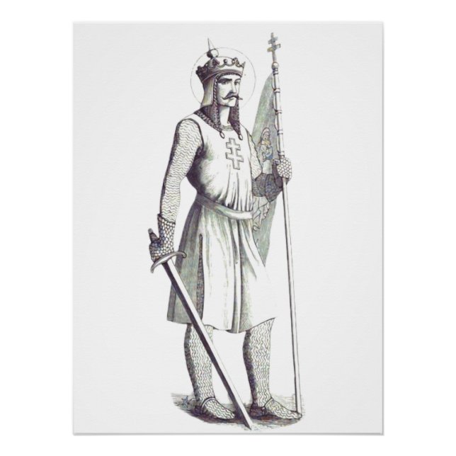 Saint King Stephen King of Hungary Poster (Front)
