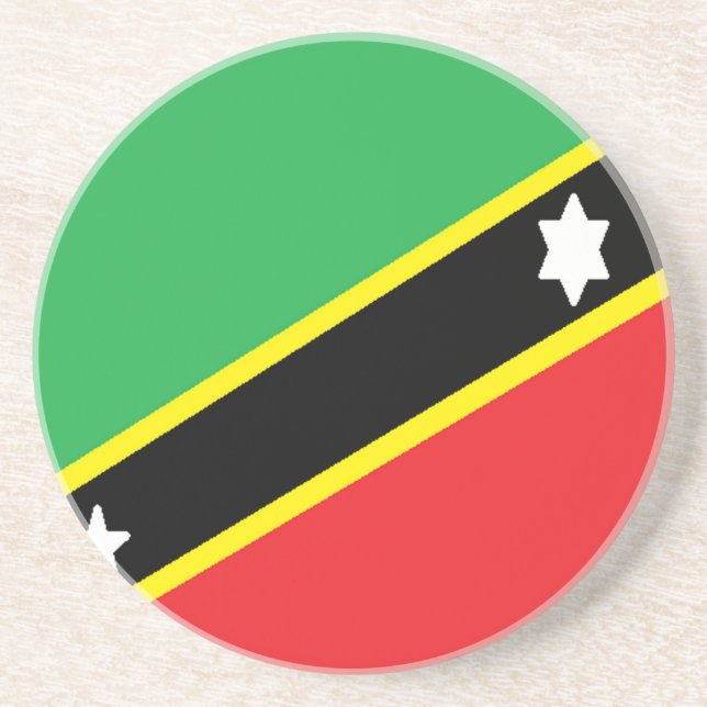 Saint Kitts and Nevis Coaster (Front)