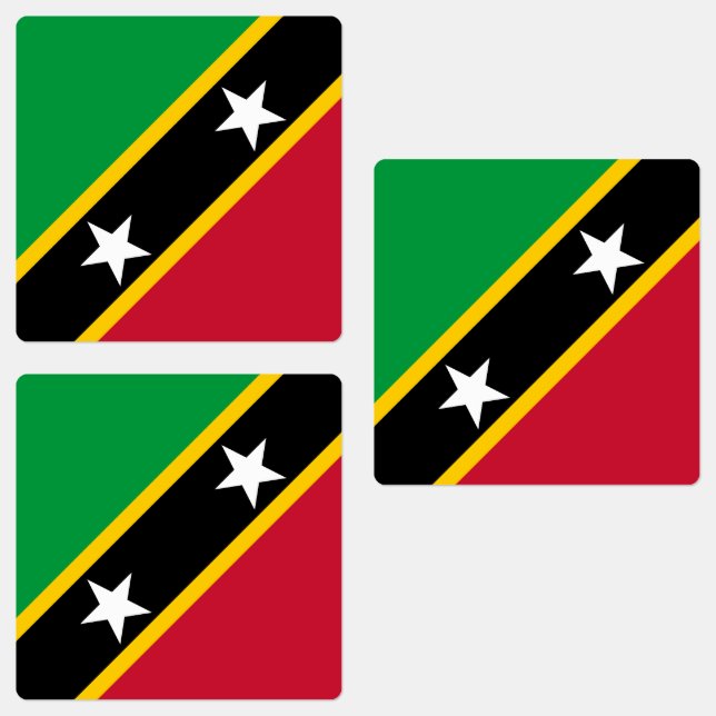 Saint Kitts and Nevis Flag (Group)