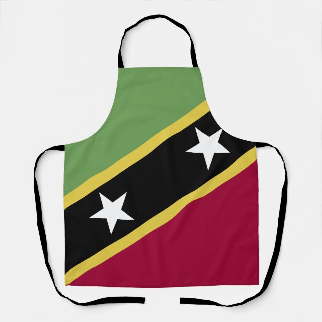 Saint Kitts and Nevis flag Apron (Front)