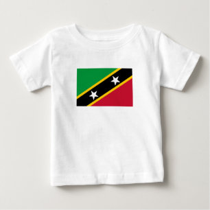 Saint Kitts and Nevis Flag Baby T-Shirt