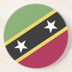 Saint Kitts and Nevis flag Coaster