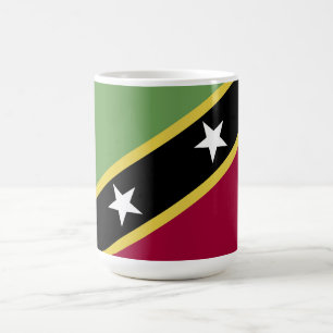 Saint Kitts and Nevis flag Coffee Mug