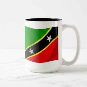 Saint Kitts and Nevis Flag Mug