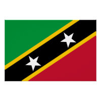 Saint Kitts and Nevis Flag