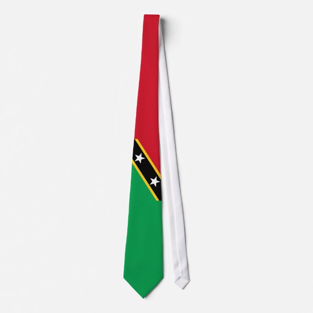 Saint Kitts and Nevis Flag Tie (Front)