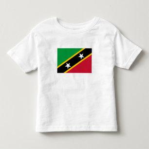 Saint Kitts and Nevis Flag Toddler T-Shirt