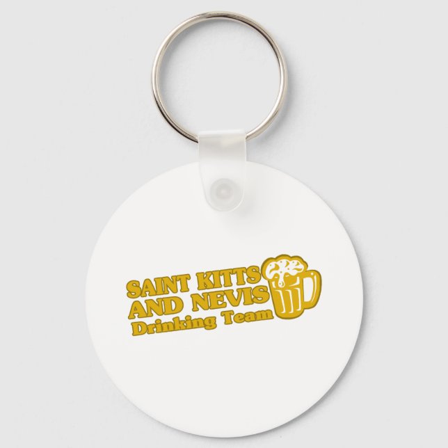 SAINT KITTS AND NEVIS KEY RING (Front)