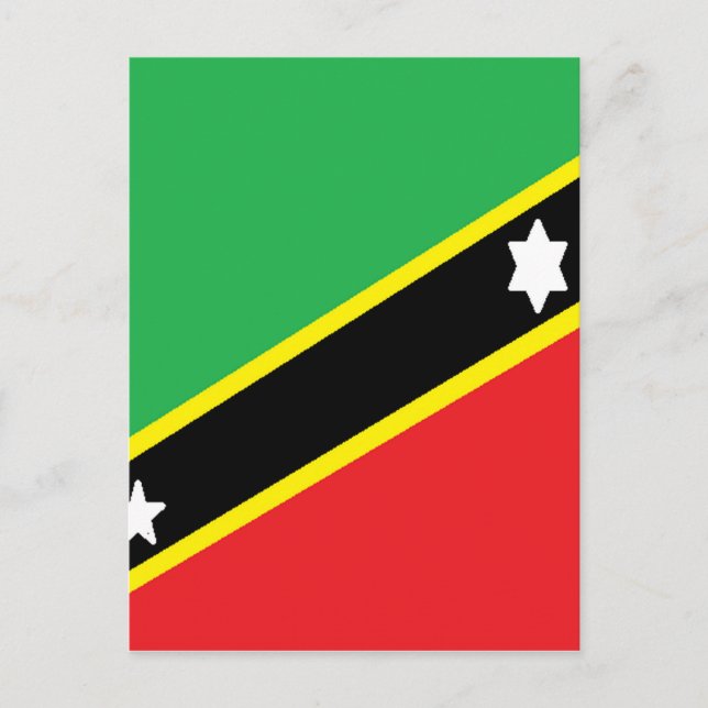 Saint Kitts and Nevis Postcard (Front)