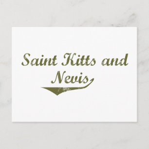 Saint Kitts and Nevis Revolution Style Postcard