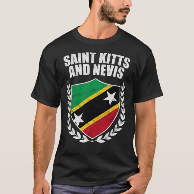 Saint Kitts And Nevis T-Shirt (Front)