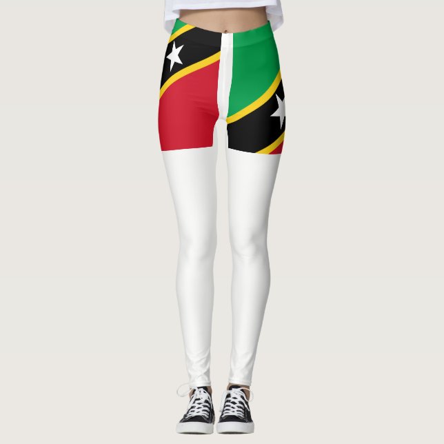 Saint Kitts & Nevis Leggings (Front)