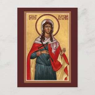 Saint Kyriaki Prayer Card