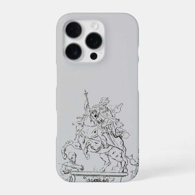 Saint Ladislaus King of Hungary iPhone Case (Back)