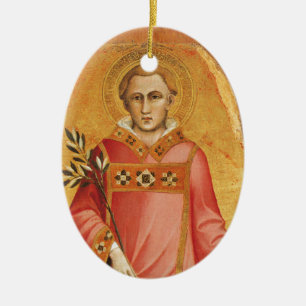 Saint Lawrence Ceramic Tree Decoration