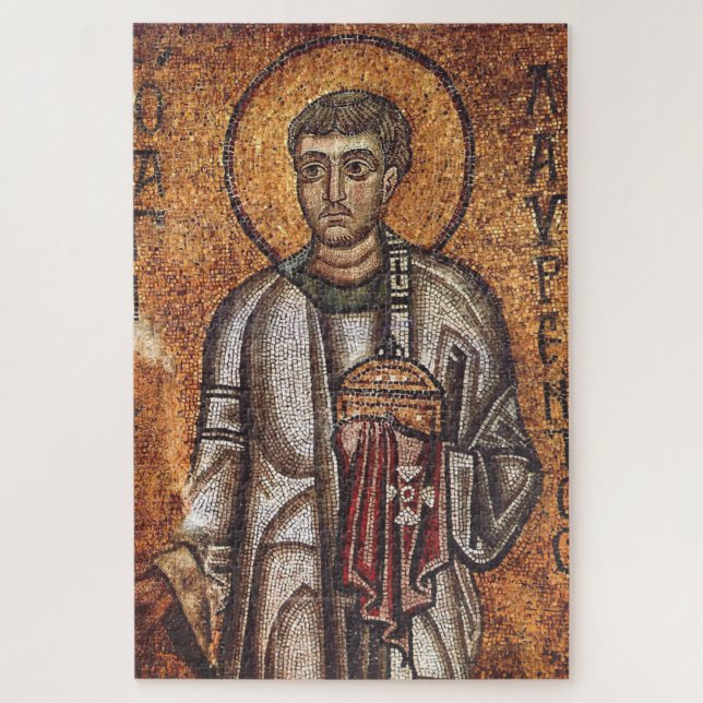 Saint Lawrence Mosaic Historical Art Jigsaw Puzzle (Vertical)