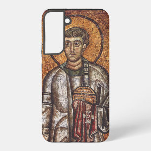 Saint Lawrence Orthodox Mosaic Art Print Samsung Galaxy Case