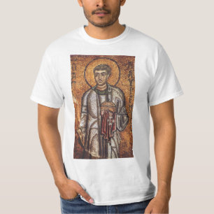 Saint Lawrence Orthodox Mosaic Art Print T-Shirt
