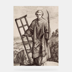 Saint Lawrence patron saint archive Acrylic Sign