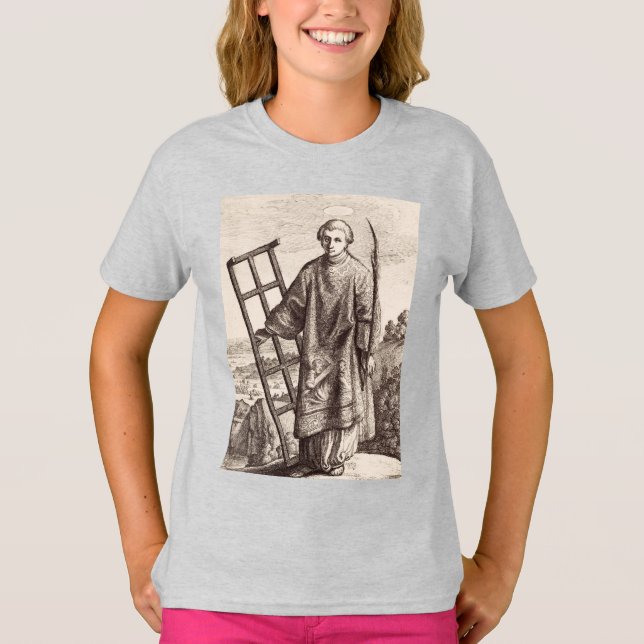 Saint Lawrence patron saint archive T-Shirt (Front)