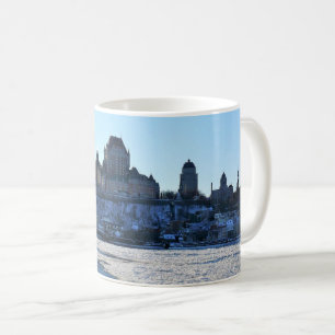 Saint Lawrence River & Old Quebec City, Quebec Coffee Mug