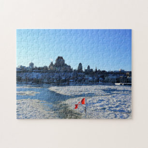 Saint Lawrence River & Old Quebec City, Quebec Jigsaw Puzzle