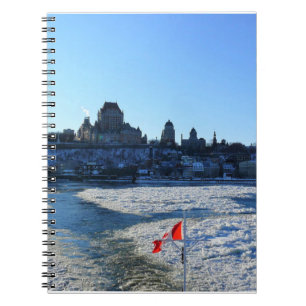 Saint Lawrence River & Old Quebec City, Quebec Notebook