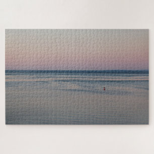 Saint Lawrence River, Winter Dusk Jigsaw Puzzle