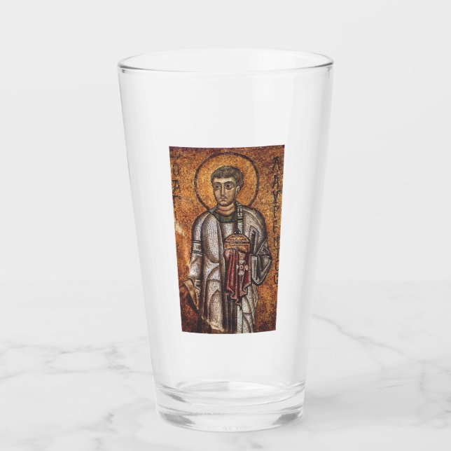 Saint Lawrence the Martyr Glass (Front)