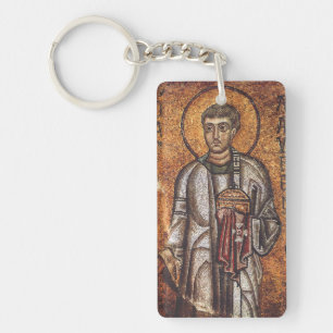Saint Lawrence the Martyr Key Ring