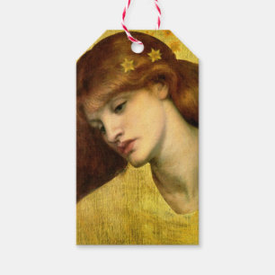 Saint Lily [Sancta Lilias] (by Gabriel Rossetti) Gift Tags