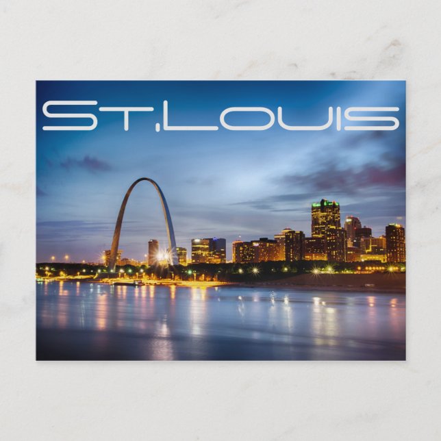 saint louis missouri postcard (Front)