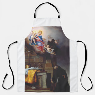 Saint Louis of Toulouse Heavenly Inheritance Art Apron