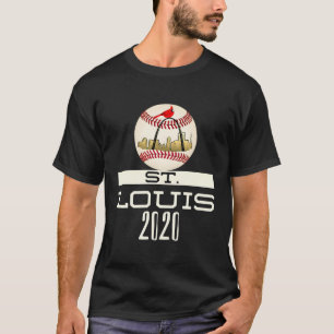 Saint Louis Red Cardinal T 2020 Cool Baseball Skyl T-Shirt