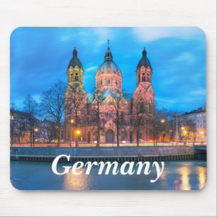 Saint Lucas Church Germany Mouse Mat