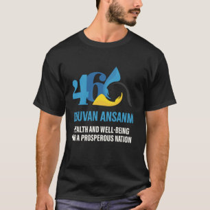 Saint Lucia 46th Independence Logo And Theme Douva T-Shirt
