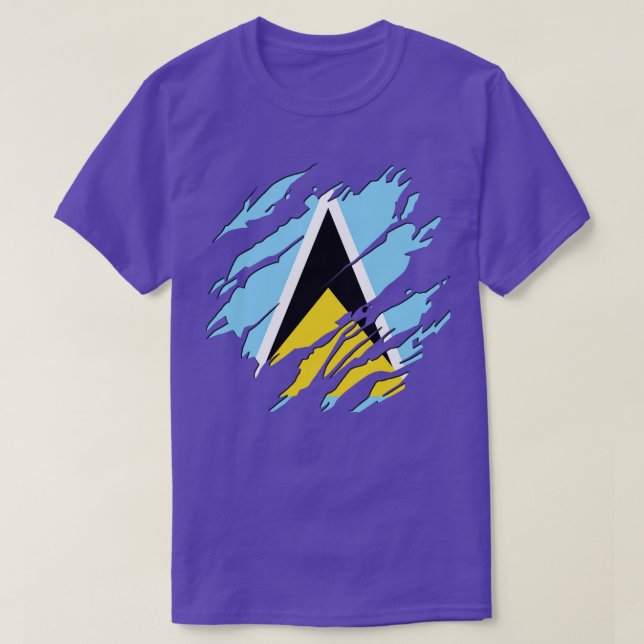 Saint Lucia Always T-Shirt (Design Front)