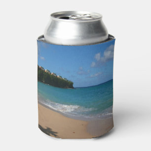 Saint Lucia Beach Tropical Vacation Landscape Can Cooler