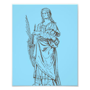 Saint Lucia by Bernardino Luini Photo Print