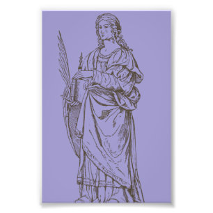 Saint Lucia by Bernardino Luini  Photo Print