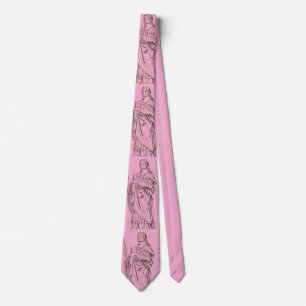 Saint Lucia by Bernardino Luini  Tie