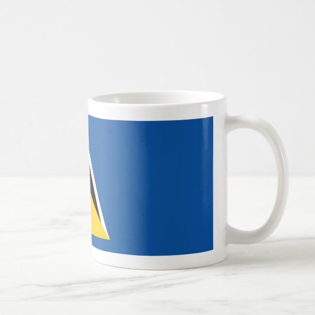 Saint Lucia Coffee Mug (Right)