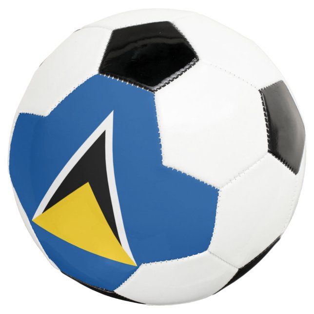 saint lucia dark football (Three Quarter)