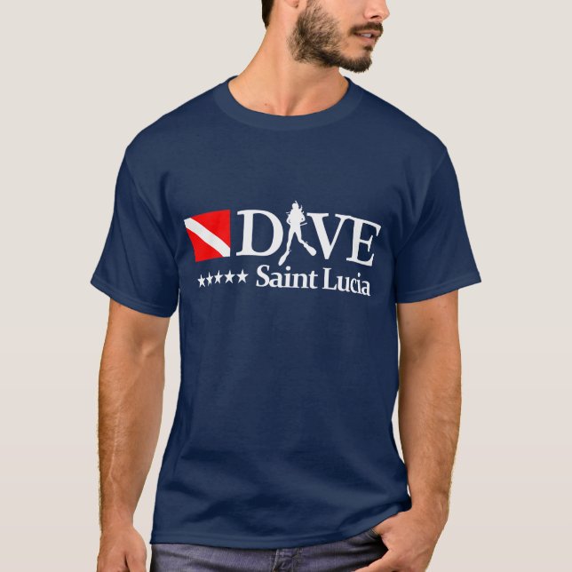 Saint Lucia DV4 T-Shirt (Front)
