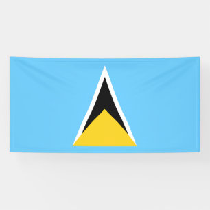 Saint Lucia Flag Banner