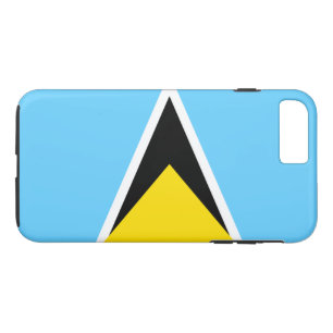 Saint Lucia flag iPhone 8 Plus/7 Plus Case