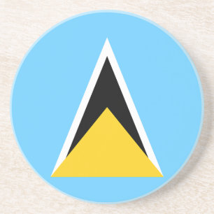 Saint Lucia Flag Coaster