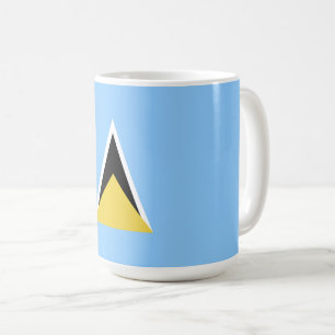 Saint Lucia flag Coffee Mug