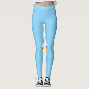 Saint Lucia Flag Emblem Leggings