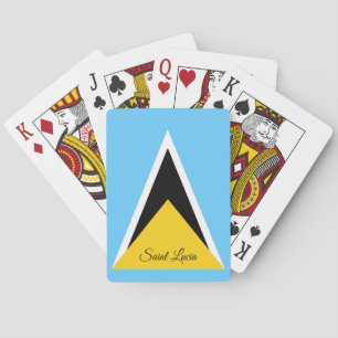 Saint Lucia Flag Games, Saint Lucia Playing Cards
